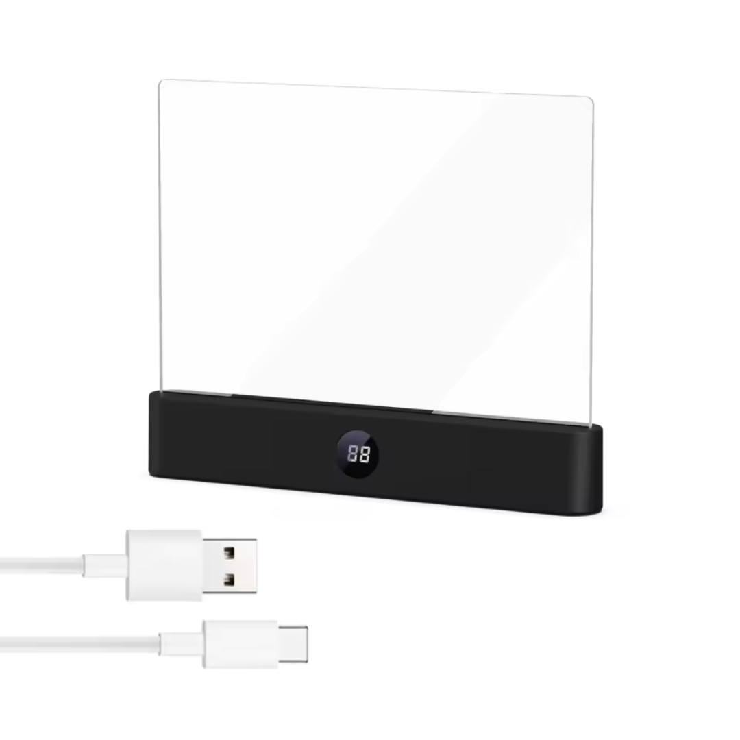 Luz Led con protección ocular